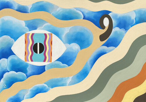 Astral de Anette Zeltner, Pintura a la venta en Singulart