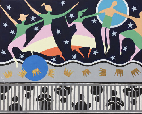 Ballando de Anette Zeltner, Pintura a la venta en Singulart