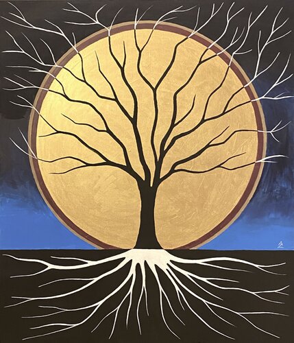 Albero maestoso van Anette Zeltner, Schilderij te koop op Singulart