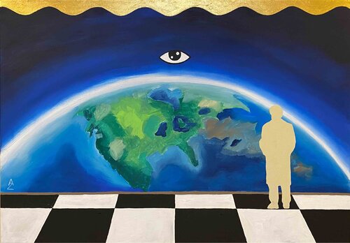 Osservazione di Anette Zeltner, Pittura in vendita su Singulart