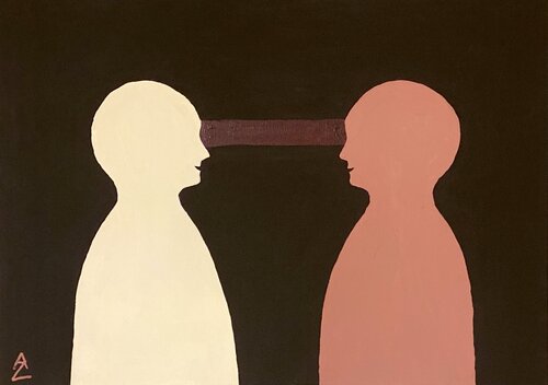 Insieme van Anette Zeltner, Schilderij te koop op Singulart