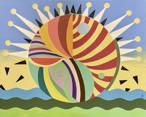 Pianeta van Anette Zeltner, Schilderij te koop op Singulart