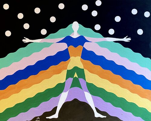 In piedi van Anette Zeltner, Schilderij te koop op Singulart