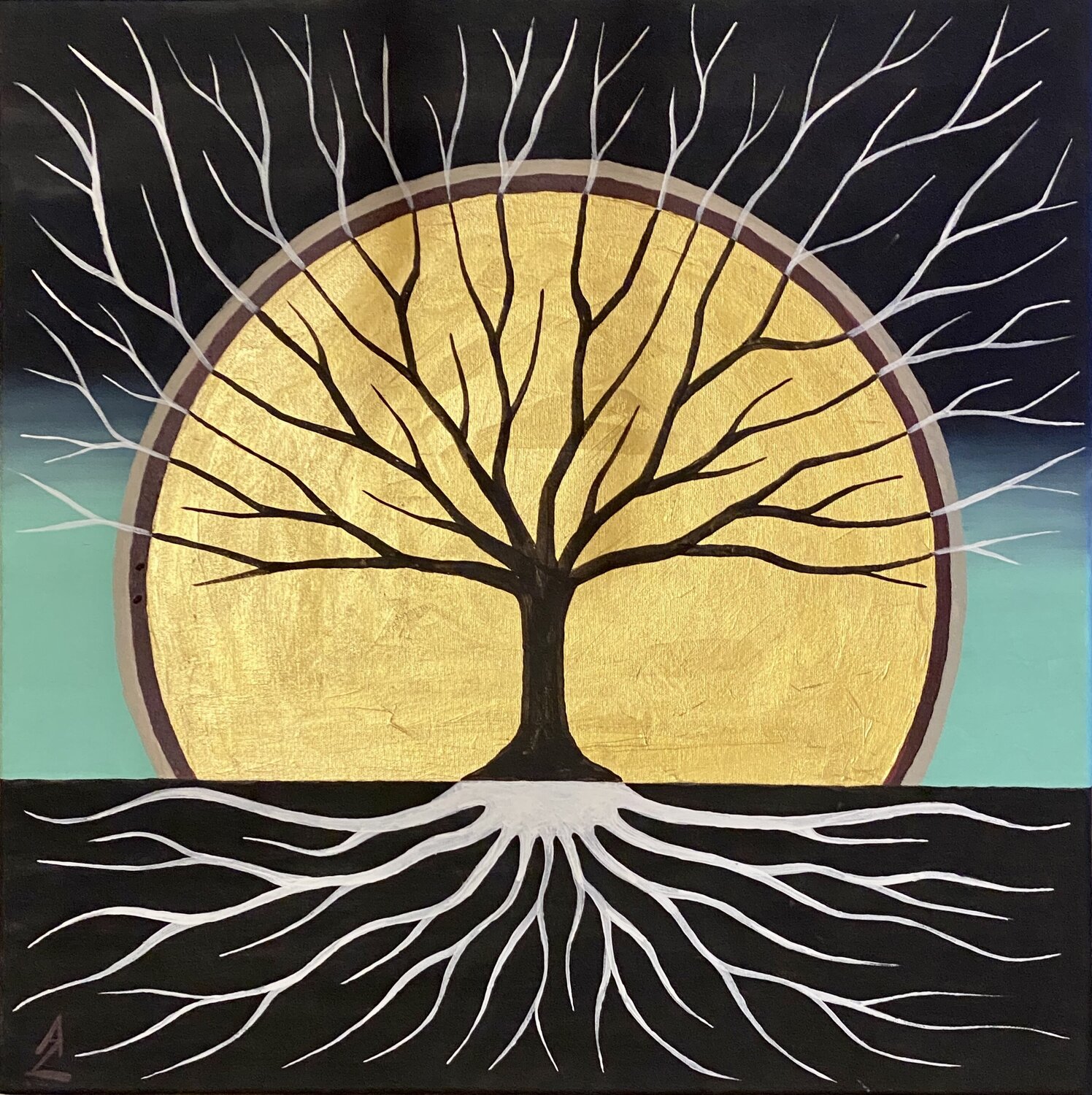 Nature on earth Anette Zeltner Dipinto originale in vendita