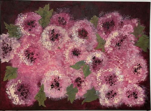 Flowers by Zineta Rashikj, Painting for Sale on Singulart