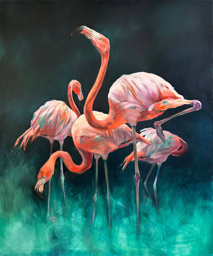 The Bouquet par Aimee Rolin Hoover, Peinture en vente sur Singulart