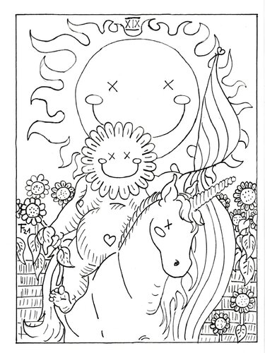 Die Sonne XIX de Friederike Toeppe, Obra en papel a la venta en Singulart