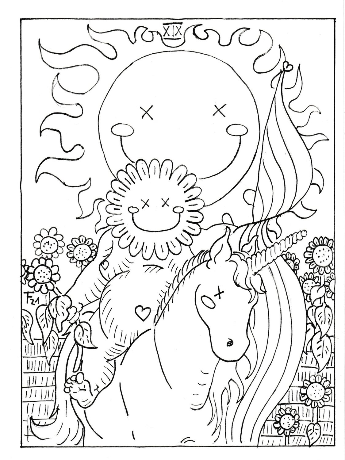 Die Sonne XIX Friederike Toeppe