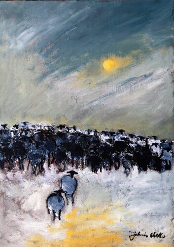 Die Schafe by Jolanda Walther, Other Media for Sale on Singulart
