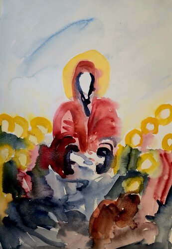 Sacred 2 de Jolanda Walther, Pintura a la venta en Singulart