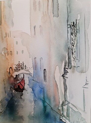 Venedig von Jolanda Walther, Malerei kaufen auf Singulart