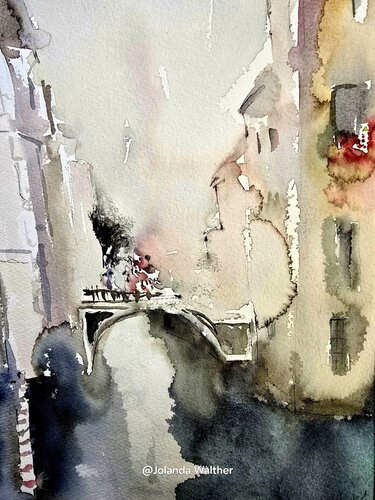 Venedig Impression by Jolanda Walther, Painting for Sale on Singulart