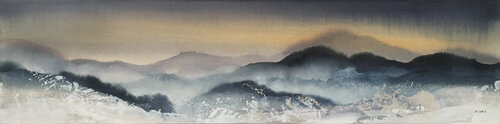 Brume d'hiver van Magalie Ors, Schilderij te koop op Singulart