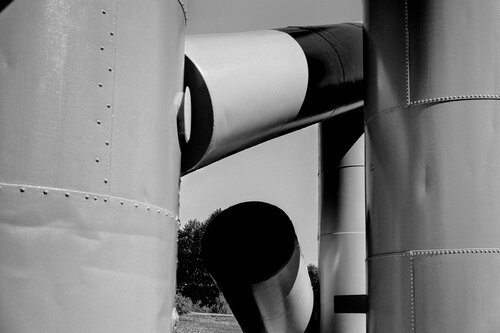 Industrial Forms in Black and White van Robert Niemeier, Fotografie te koop op Singulart