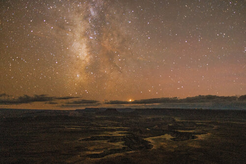 Milky Way over Canyonlands von Robert Niemeier, Fotografie kaufen auf Singulart