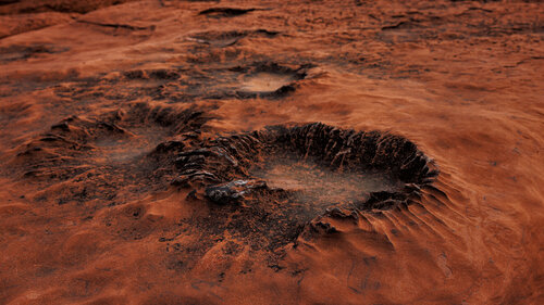 Desert Craters van Robert Niemeier, Fotografie te koop op Singulart