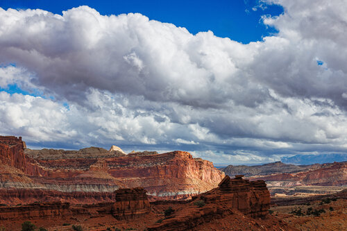 Storm Break, Capitol Reef National Park by Robert Niemeier, Photography for Sale on Singulart