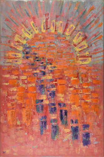 Onderweg by Marijke Teunissen, Painting for Sale on Singulart