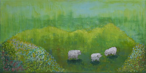 Lente von Marijke Teunissen, Malerei kaufen auf Singulart