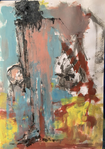 ohne Titel van Inka Conrads, Schilderij te koop op Singulart