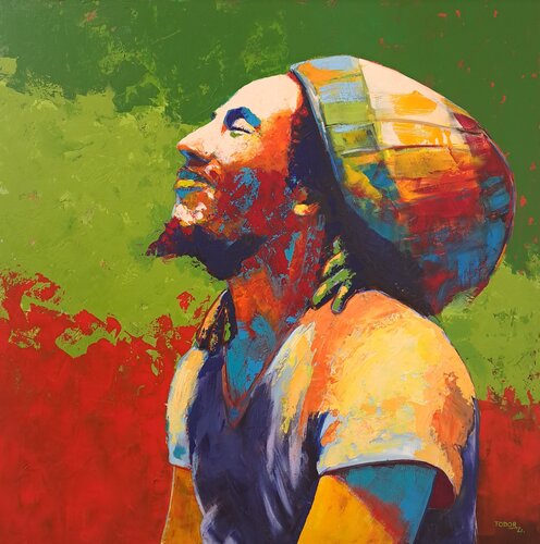 Rastaman von Todor Attila Zsolt, Malerei kaufen auf Singulart