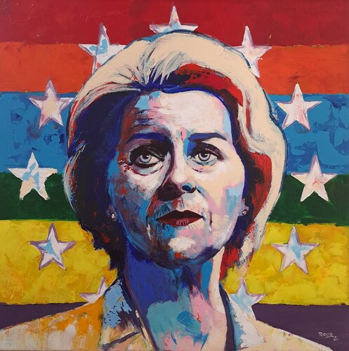 Liberté, Égalité, Fraternité von Todor Attila Zsolt, Malerei kaufen auf Singulart