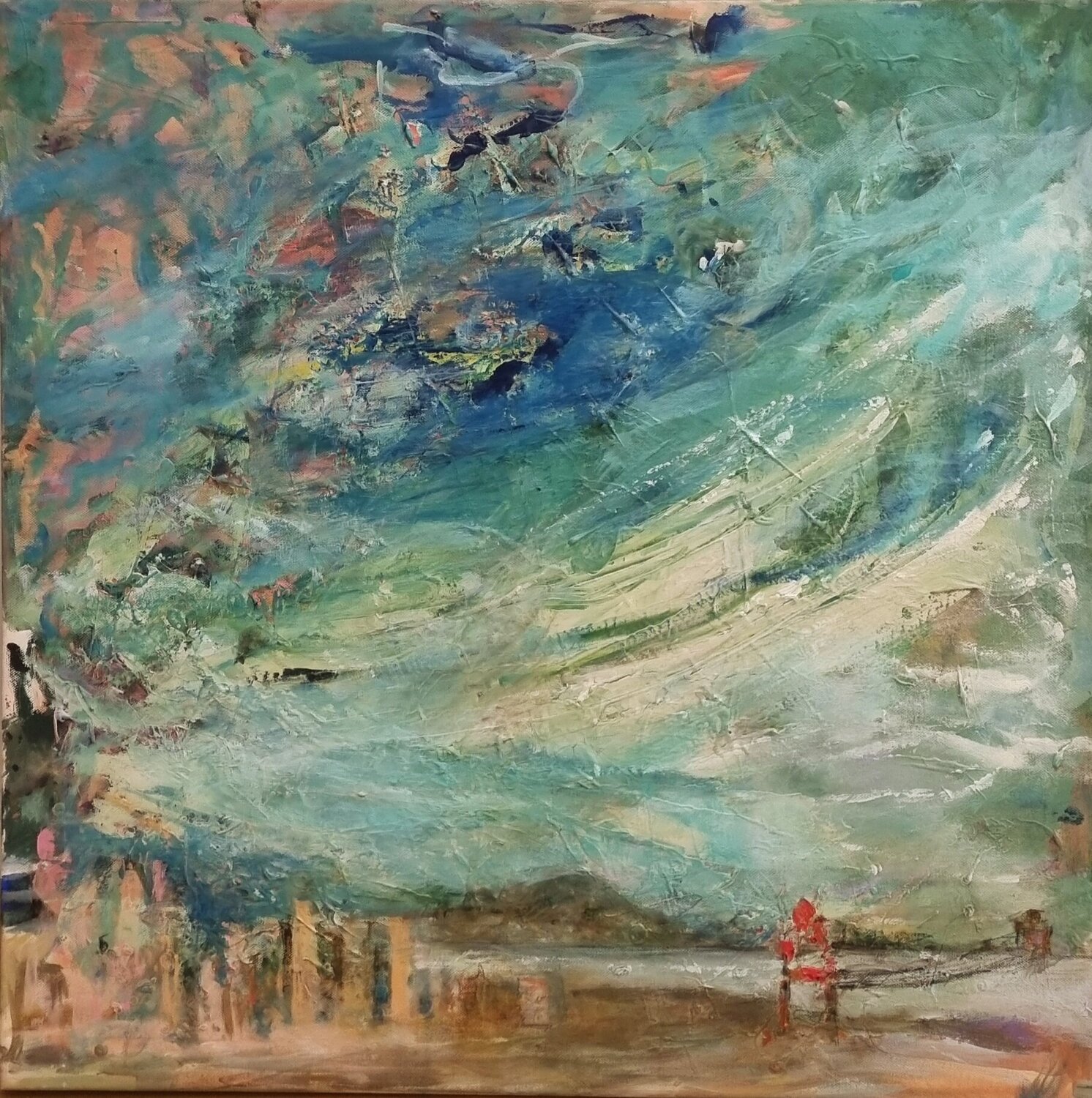 Senza titolo Claudio Puglisi Original painting for sale