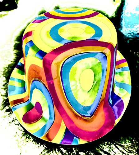 Psychedelic Hat von Gaël Poirier, Fotografie kaufen auf Singulart
