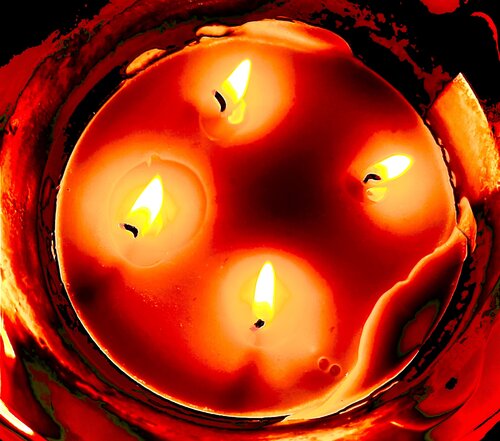 Danse des Bougies van Gaël Poirier, Afdruk te koop op Singulart