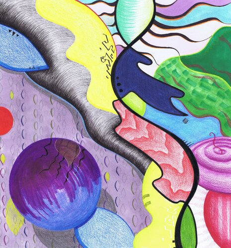 In der Petrischale van Ulrike Basner, Tekening te koop op Singulart