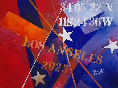 OMAGGIO A LOS ANGELES by cesare pacitti, 絵画 for Sale on Singulart