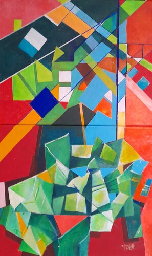 RECYCLE 1 by cesare pacitti, Painting for Sale on Singulart