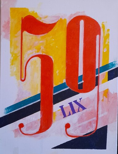 "Misticismo dei Numeri " N. 59 von cesare pacitti, Malerei kaufen auf Singulart