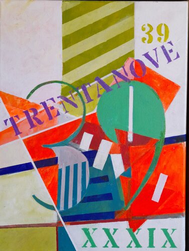 IL MISTICiISMO DEI NUMERI: n. 39 von cesare pacitti, Malerei kaufen auf Singulart