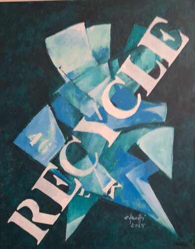 RECYCLE 1 by cesare pacitti, 絵画 for Sale on Singulart