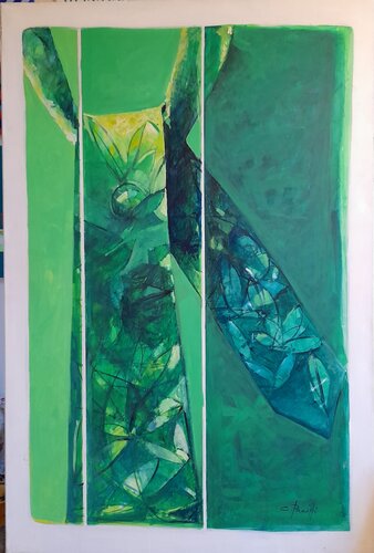 CRAVATTA GFANTASIA von cesare pacitti, Malerei kaufen auf Singulart