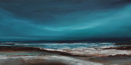 Waves by Cristina Arada Aparicio, Painting for Sale on Singulart