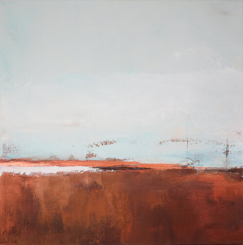 Desert Landscape in bronce Cristina Arada Aparicio