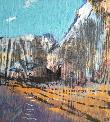 Must go for a Walk di Daiga Kruze, Pittura in vendita su Singulart