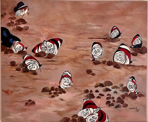 Las 88 antes que se extingan by NELIDA DIDOLICH, Painting for Sale on Singulart