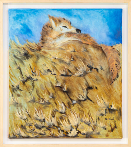 Mimetizado en la estepa Patagónica by NELIDA DIDOLICH, Painting for Sale on Singulart