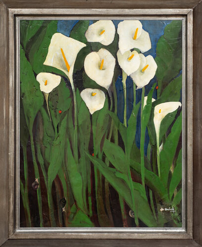 Calas para Kahlo by NELIDA DIDOLICH, Painting for Sale on Singulart