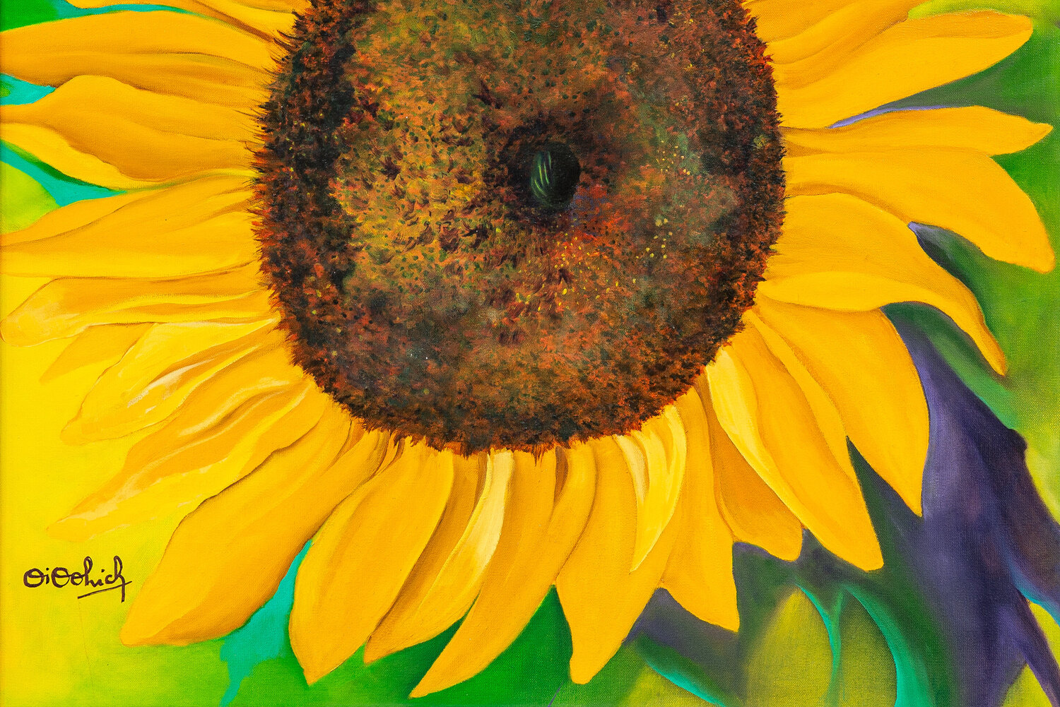Girasol en Chaco I NELIDA DIDOLICH