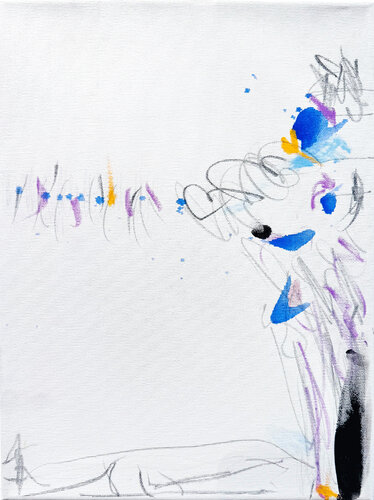 Behave_Minimal_IV di Janin Walter, Pittura in vendita su Singulart