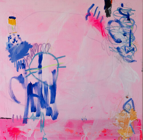 Temptation Self control on Lunchbreak von Janin Walter, Malerei kaufen auf Singulart