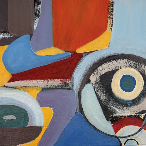 Balancing Act by Marine Strage, Painting for Sale on Singulart