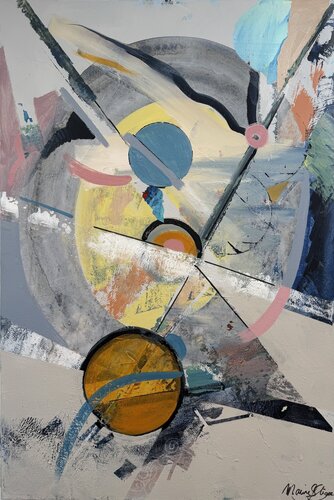 Light forces by Marine Strage, Painting for Sale on Singulart