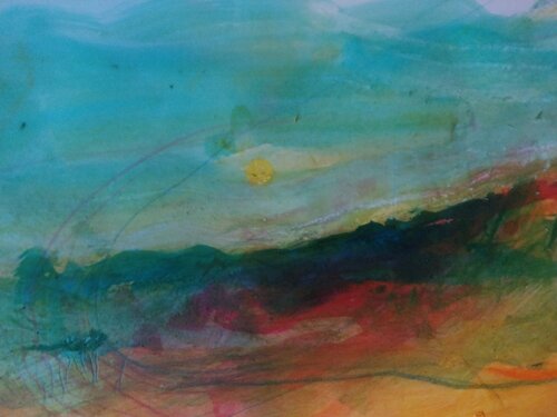 Clouds de Grégory GENG, Obra en papel a la venta en Singulart