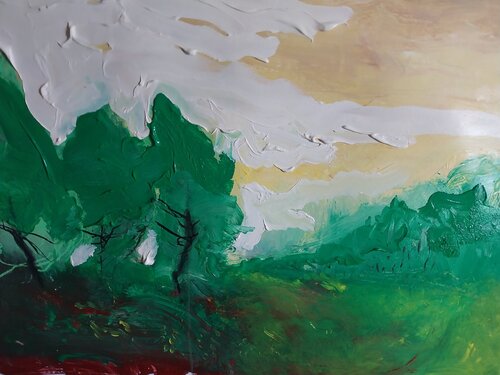 La Pastorale de Grégory GENG, Obra en papel a la venta en Singulart