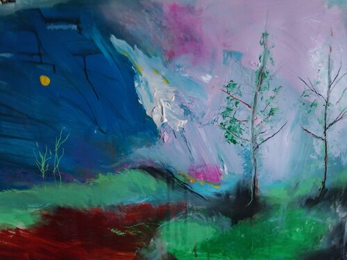" Après La Nuit " von Grégory GENG, Malerei kaufen auf Singulart